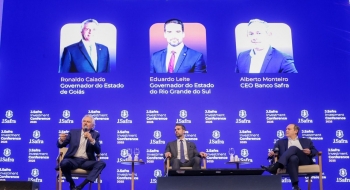 Caiado destaca equilíbrio fiscal, inovação e segurança em participação na J. Safra Investment Conference 2025